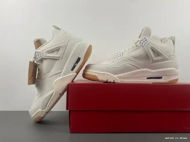 Rep 4 AO2571-100 Air 'White' Levi's x Jordan 0515